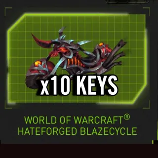 Hateforged Blazecycle (X10 KEYS)