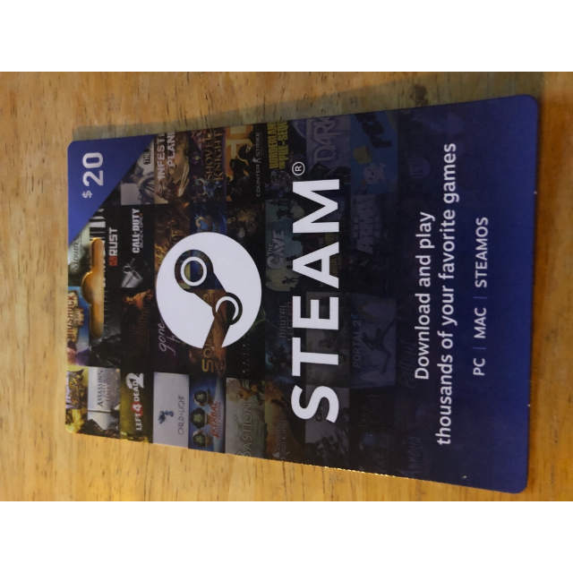 $20.00 Gift Card - Steam Gift Cards - Gameflip