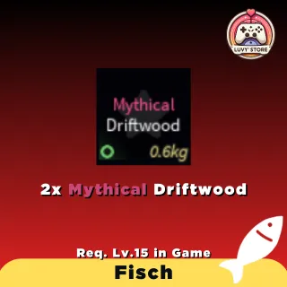 2x Mythical Driftwood - FISCH