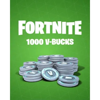 1000 Vbucks XBOX CODE