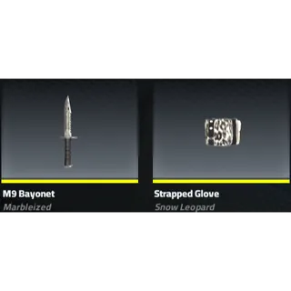 SET M9 AND GLOVES