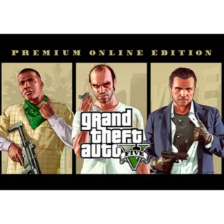 Grand Theft Auto V: Premium Online Edition (PC) Rockstar Games Launcher Key - GLOBAL