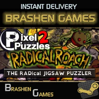 ⚡️ Pixel Puzzles 2: RADical ROACH [INSTANT DELIVERY]
