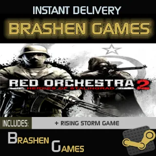 ⚡️ Red Orchestra 2: Heroes of Stalingrad + Rising Storm [INSTANT DELIVERY]
