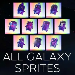 All Galaxy Sprites