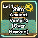 Shiny Godly Ancient Vampire (Over Heaven) / Shiny Godly DIO OH Anime Last stand