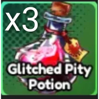 3x Glitched Pity Potion Anime Last Stand