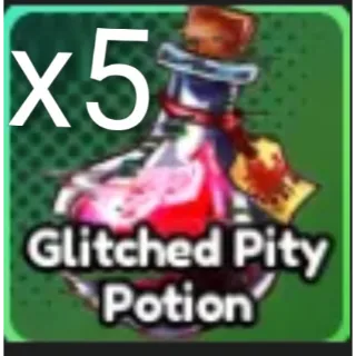 5x Glitched Pity Potion Anime Last Stand