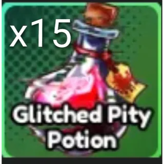 15x Glitched Pity Potion Anime Last Stand