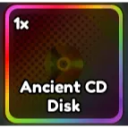 Ancient CD Disk Anime last stand