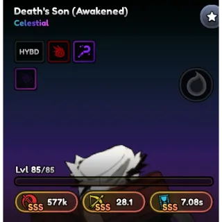 Death's Son ( Awakened ) Anime Last Stand