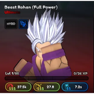 Beast Rohan ( Full Power ) Anime Last stand