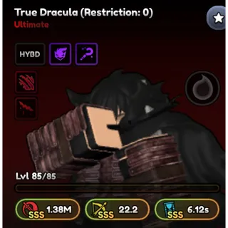 True Dracula ( Restriction: 0 ) Anime Last Stand