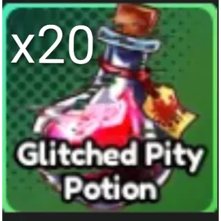 20x Glitched Pity Potion Anime Last Stand