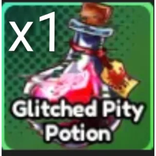 1x Glitched Pity Potion Anime Last Stand