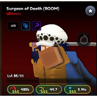 Surgeon of Death ( ROOM ) Anime Last Stand