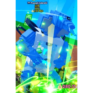 COLOSSAL FREEZETI COBRETTI in Escape Tsunami For Brainrots!