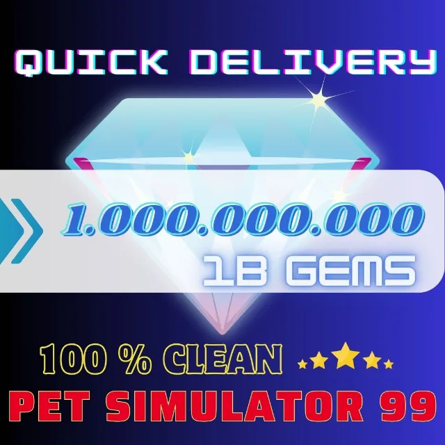 1B Gems PS99 - Roblox Game Items - Gameflip