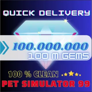 100M Gems 