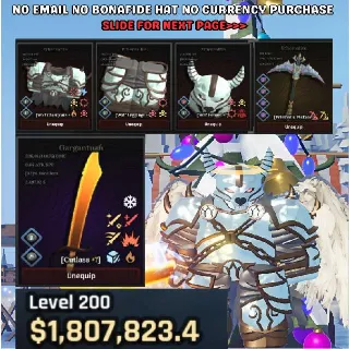 GARGANTUAN CUTLASS (ETHERIALITE ARMOR SET + PRISMATIC PICKAXE)