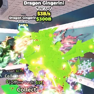 $3B RAINBOW DRAGON GINGERINI