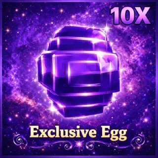 5 Bundle Of 10x EXCLUSIVE EGG