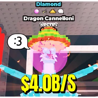 $4.0B/S Diamond Dragon cannelloni 