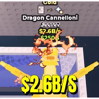 $2.6B/S Gold Dragon Cannelloni 