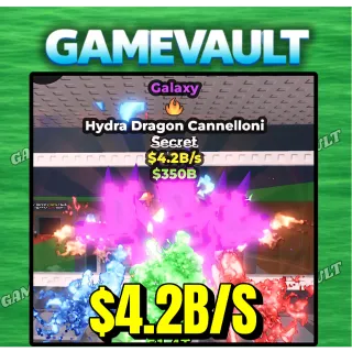 $4.2B GALAXY HYDRA DRAGON CANNELLONI