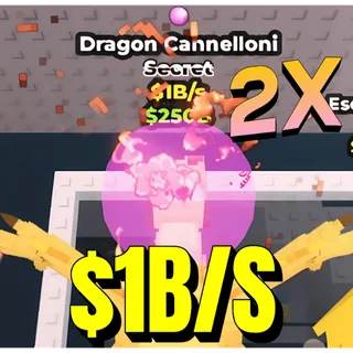 🐉 2x $1B/S  DRAGON CANNELLONI (AVAILABLE)