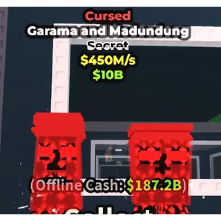 $450M/S  CURSED GARAMA  - 👑 INSTANT DELIVERY