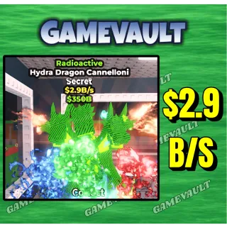 $2.6B YIN YANG HYDRA DRAGON CANNELLONI