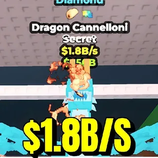 💎🐉 $1.8B/S DIAMOND DRAGON CANNELLONI