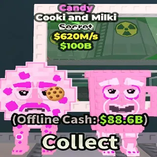 $620M/s CANDY COOKI AND MILKI