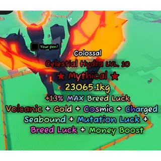 Collosal Celestial Hydra 8 Mutations