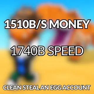 💎  $1510B/S Steal An Egg Account 