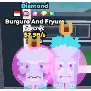 $2.9B/S DIAMOND BURGURO AND FRYURO 