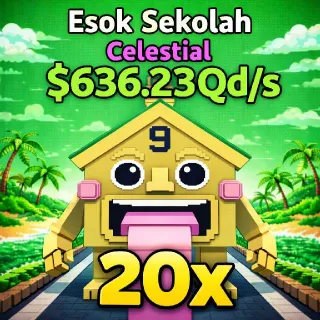 20X - $ 636.23 QD/S ESOK SEKOLAH