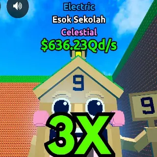 3X - ($636.23 QD) ESOK SEKOLAH
