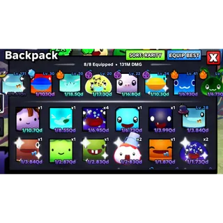 👑  Rebirth 24 - 💎 9.61QN Best Slime ( Slime Rng Account )