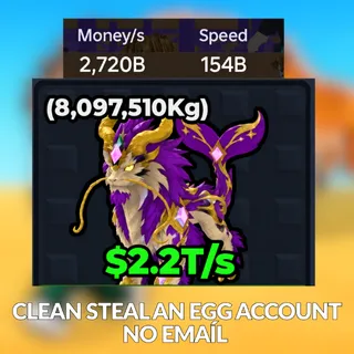 💎  $2730B/S Account - $2200B/S Best pet