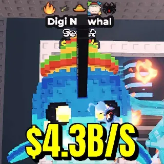 🪩🐬 $4.3B/S DIGI NARWHAL