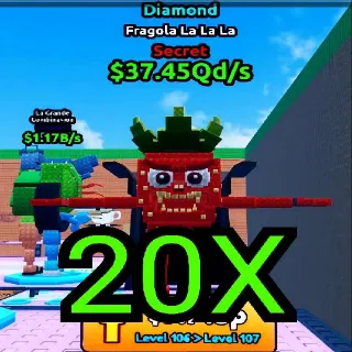 ESCAPE TSUNAMI FOR BRAINROTS! - FRAGOLA LA LA LA