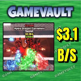 $3.1B CURSED HYDRA DRAGON CANNELLONI