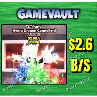 $2.6B YIN YANG HYDRA DRAGON CANNELLONI