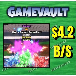 $4.2B GALAXY HYDRA DRAGON CANNELLONI