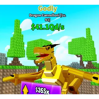 $41.1Qd/s Godly Dragon Cannelloni