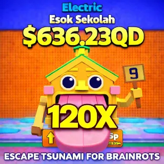 120X - ($636.23QD/S) ESOK SEKOLAH