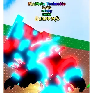 💰 24.99 M/S BIG META TECHNETTA LUCKY