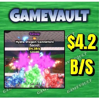 $4.2B GALAXY HYDRA DRAGON CANNELLONI